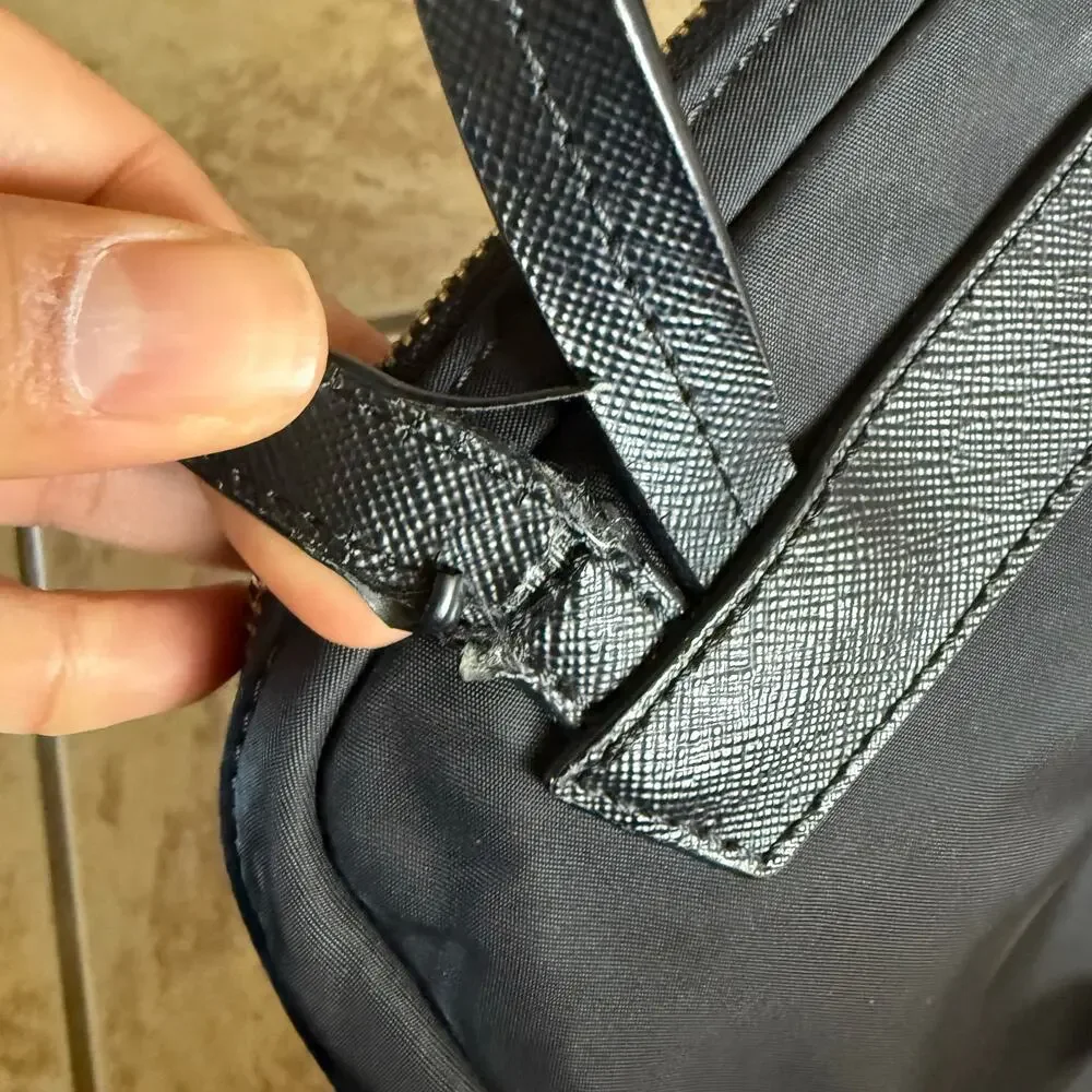 Kate Spade Black Mini‎ Backpack Travel Bag Nylon